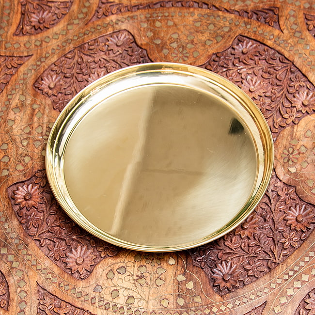 【6個セット】【祭壇用】金色のターリー - 直径：約23cm 3 - 全体を見てみました。