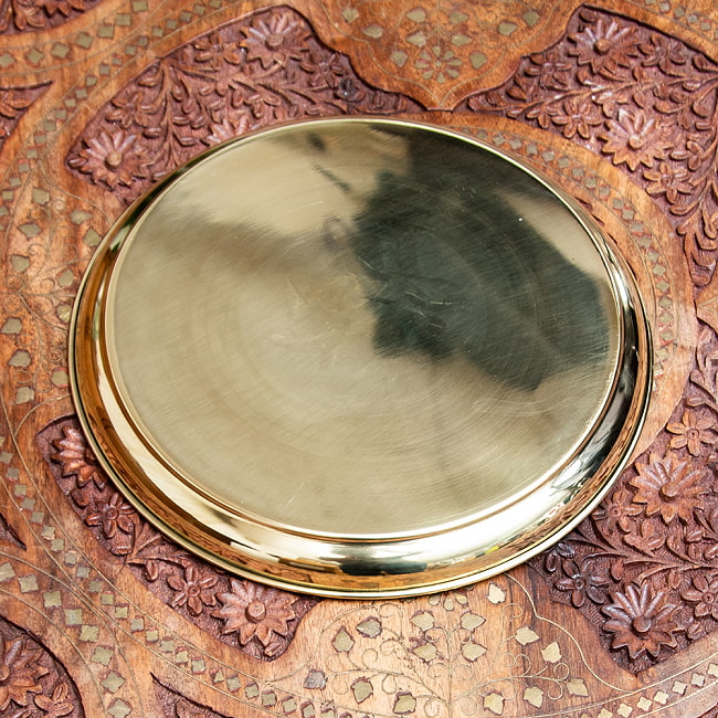 【6個セット】【祭壇用】金色のターリー - 直径：約23cm 7 - 裏面の様子です。