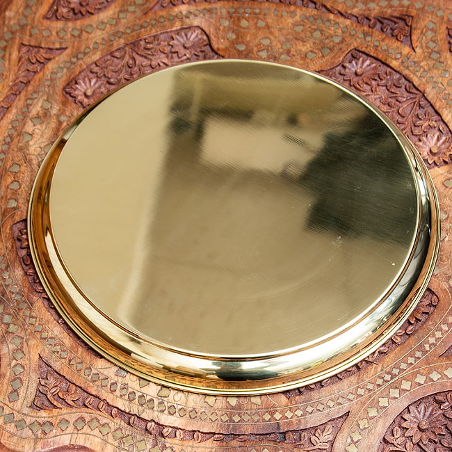 【6個セット】【祭壇用】金色のターリー - 直径：約30.5cm 6 - 裏面の様子です。