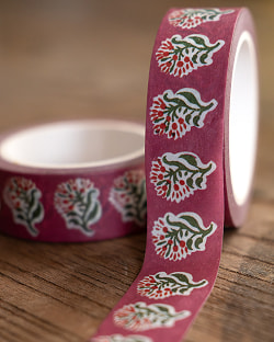 【メール便送料無料・自由に選べる6個セット】ティラキタオリジナル マスキングテープ 15mm x 10m - サブ2