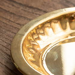 【6個セット】【祭壇用】ステンレス金メッキカトリ（ミニ皿）　【直径：約8cm】 - サブ4