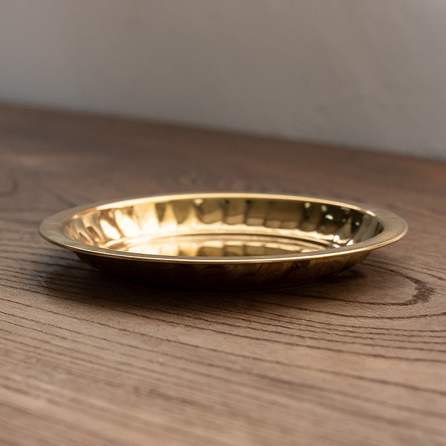 【6個セット】【祭壇用】ステンレス金メッキカトリ(小皿) 【直径:約10cm】 5 - ちょうど良い深さ。