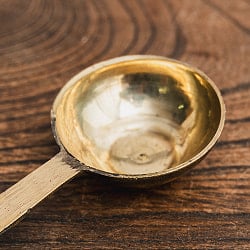 【12個セット】ネパールのブラス レードル お玉 約22.5cm - サブ3