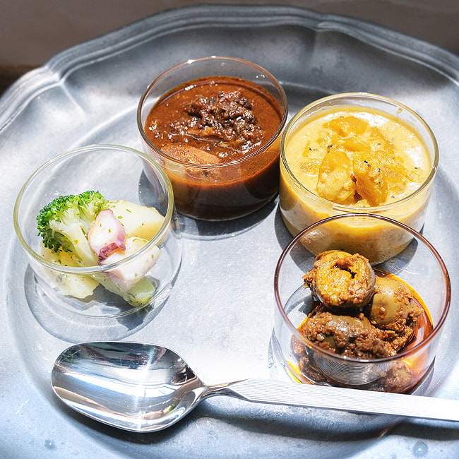 【3個セット】〔BOROSIL〕〔約105ml〕ボロシルのカトリ モダン・カレー小皿　SMALL KATORIES  〔並行輸入品〕 洗練されたモダンなデザイン 耐熱〔約3.9cm × 約6.4cm〕 15 - カレーや惣菜を一品盛ったり、フルーツやヨーグルトなど幅広い用途につかえます