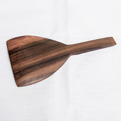 【6個セット】天然木のミニスパチュラ　小さい　ヘラ - サブ5