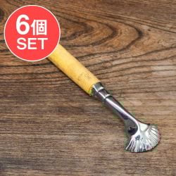 【6個セット】インドネシアのココナッツ削りスプーン