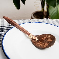 【6個セット】天然木とココナッツのライスサーバー　サービングスプーン　ライススクーパー - サブ2