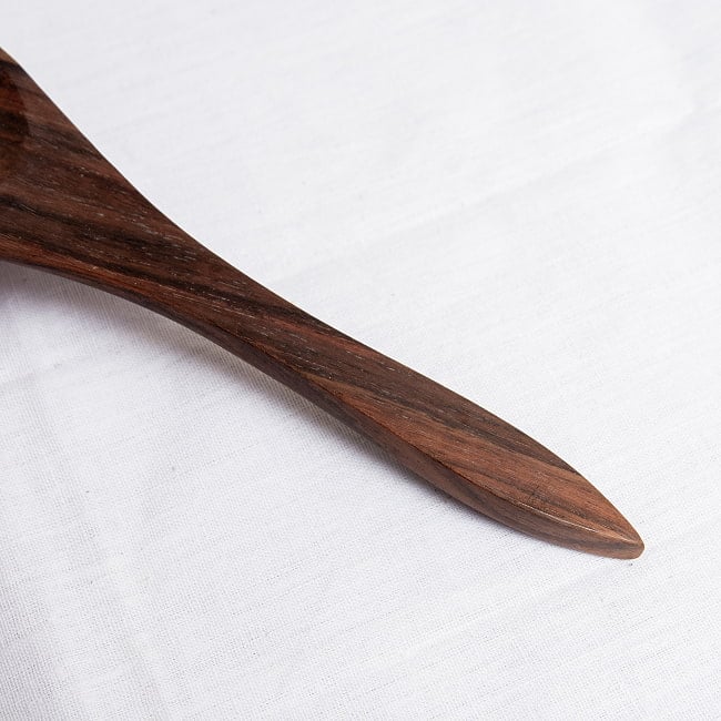 【6個セット】天然木のしゃもじ ライスサーバー 5 - 持ち手の拡大です。