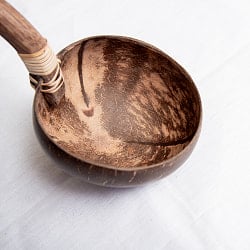 【6個セット】ココナッツの大きなお玉　持ち手斜めタイプ - サブ4