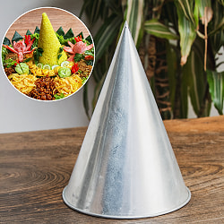 【6個セット】ナシ・トゥンペンの型 インドネシアのお祝いご飯 高さ：17cm - サブ2