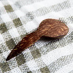 小瓶にも入るミニサイズ！ココナッツのソルトスプーン - サブ5