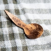 小瓶にも入るミニサイズ!ココナッツのソルトスプーン