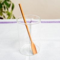 瓶の隅まですくえる!天然木のジャムスプーン