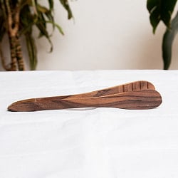 天然木のサービングトング　小　テーブルトング　お菓子の取り分け　などにも - サブ4