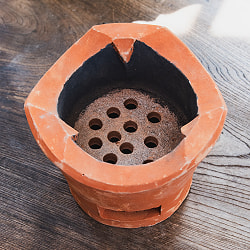 タイの素焼き焜炉「タオ」 ミニコンロ - サブ3