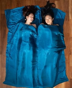 ベトナムのシルク寝袋[ダブルサイズ](VN-HMMK-4)