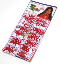 普段使いのシンプルビンディ-シート売り[丸型　赤 2]の商品写真