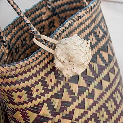 【5cm】プチパンダン - バリのやさしい編みかご - 小 - サブ3