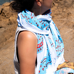 柔らか素材が気持ちよいバリのレーヨンバティック - サブ5