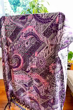 柔らか素材が気持ちよいバリのレーヨンバティック - サブ2