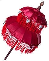 バリの2段の傘(赤) - 50cmと75cmの商品写真
