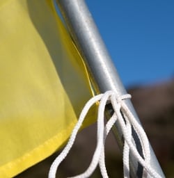 5色の縦型タルチョー【約160cm×50cm】 - サブ5