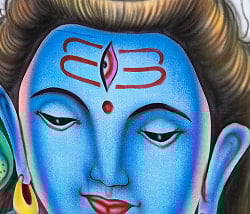 ブラシペイントバティック(シヴァ) - サブ4