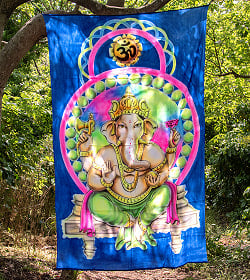 ブラシペイントバティック(ガネーシャ) - サブ2