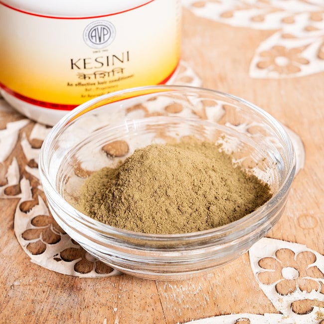 ＡＶＰ　ケシーニ　ヘアケアパウダー[Kesini 100g] 7 - シーリングされたボトル入りなので、フレッシュに使えます。＊お皿は付属いたしません