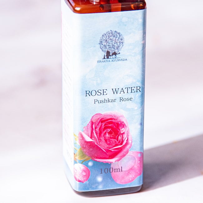 【100ml】便利なスプレータイプ プシュカル ダマスク ローズ ウオーター【生バラだけの化粧水】 5 - ティラキタのオリジナル商品です。