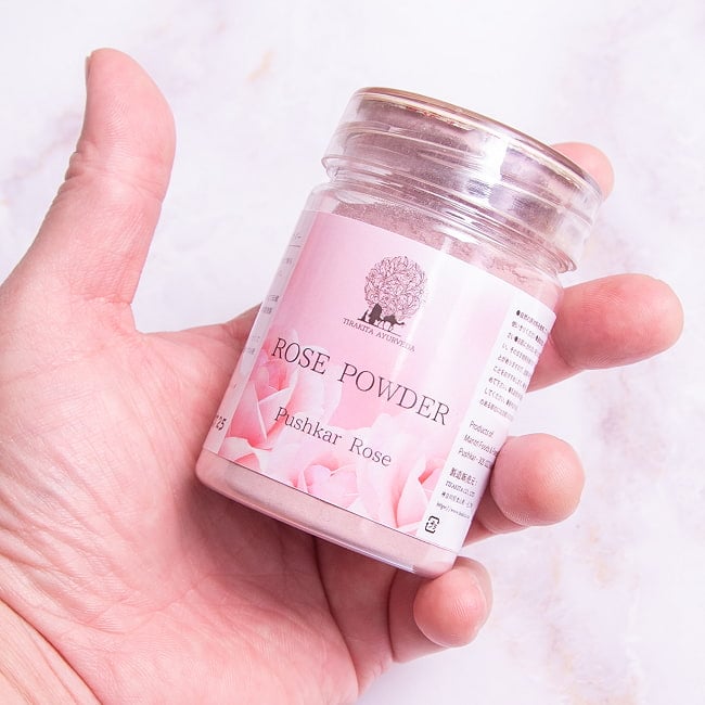 プシュカル ダマスク ローズ パウダー 35g 3 - 使いやすいボトル入り。