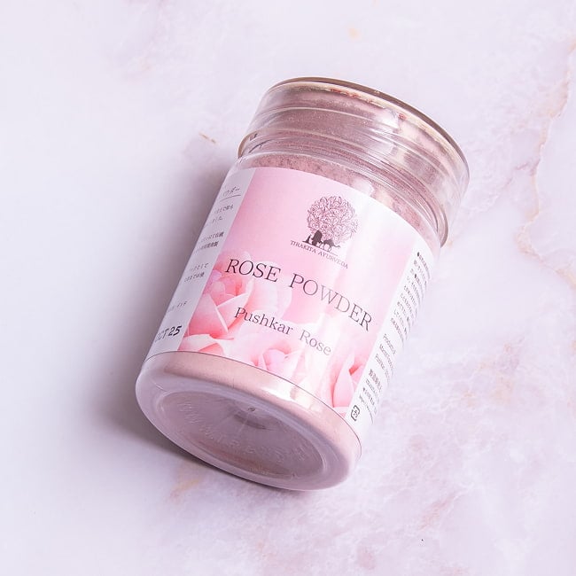 プシュカル ダマスク ローズ パウダー 35g 5 - 側面から。