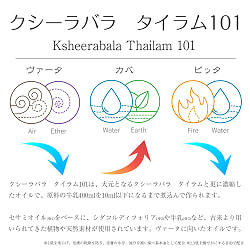ＫＯＴＴＡＫＫＡＬ　クシーラバラ　タイラム　101[Ksheerabala (101) 10ML] - サブ5