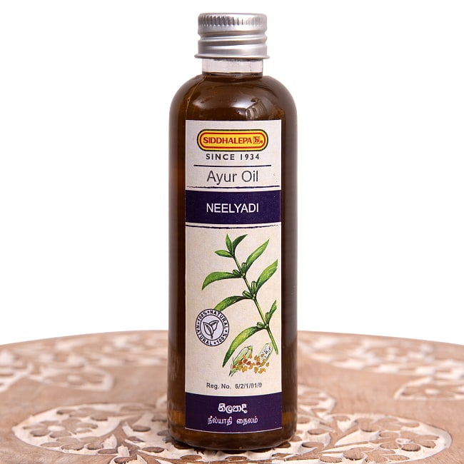 シダレッパ ニールヤーディ オイル - Neelyadi Oil 100ml 2 - スリランカ伝統の植物で髪と頭皮をケアします