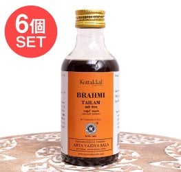【送料無料・6個セット】ＫＯＴＴＡＫＡＬ　ブランミー　タイラム[Brahmi tailam 200ML]