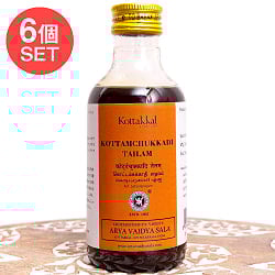 【送料無料・6個セット】ＫＯＴＴＡＫＡＬ　コッタムチュカディ　タイラム[Kottamchukkadi tailam 200ML]の商品写真