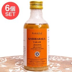 【送料無料・6個セット】ＫＯＴＴＡＫＡＬ　クシーラバラ　タイラム[Kshirabala tailam 200ML]