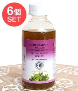 【6個セット】ＡＶＰ　クシーラバラ　タイラム[Ksheerabala Thailam 200ml](SET-COSM-12)