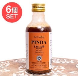【送料無料・6個セット】ＫＯＴＴＡＫＡＬ　ピンダ　タイラム[Pinda tailam 200ML]