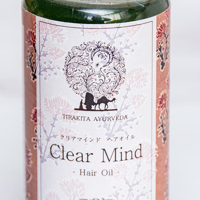 【6個セット】ティラキタ　クリア　マインド　ヘア　オイル[Clear Mind Hair Oil - Brahmi Tailam] 100ml 3 - Tirakita Ayurvedaオリジナルのオイルです。