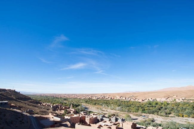 【3個セット】メヘンディ - Indy Herbsヘナパウダー - Sahara - モロカンヘナ 6 - モロッコのヘナ畑は雄大な景色の中にありました