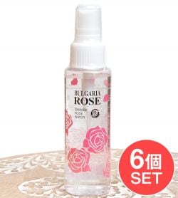 【6個セット】生バラだけの化粧水 - ダマスク ローズ ウオーター【80ml】の商品写真