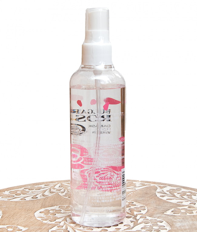 【6個セット】生バラだけの化粧水 - ダマスク ローズ ウオーター【200ml】 4 - 裏面です