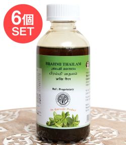 【送料無料・6個セット】AVP　ブランミー　タイラム[Brahmi Thailam 200ml](SET-COSM-36)