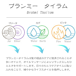 【送料無料・6個セット】AVP　ブランミー　タイラム[Brahmi Thailam 200ml] - サブ3