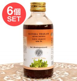 【送料無料・6個セット】AVP　カナカ　タイラム[Kanaka Thailam 200ml](SET-COSM-39)