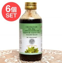 【送料無料・6個セット】AVP　チャンダナディ　タイラム[Chandanadi Thailam 200ml](SET-COSM-44)