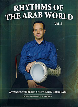 Rhythms of the Arab World Vol. 2 - Karim Nagi(DVD-BELLY-146)