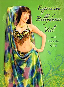 Expressive Bellydance Veil with Kaeshi Chai[DVD](DVD-BELLY-224)