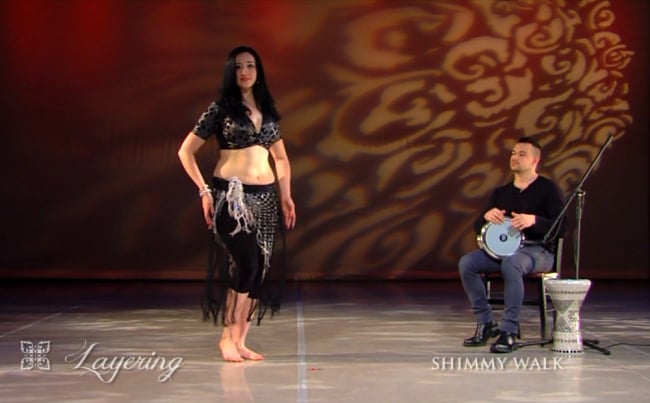 Shimmering Hips - Belly Dance Shimmy Layering[DVD] 3 - 
